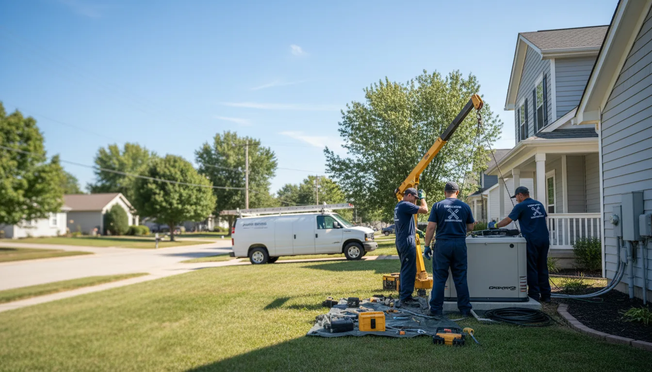Generator Installation in Edgerton, WI near me